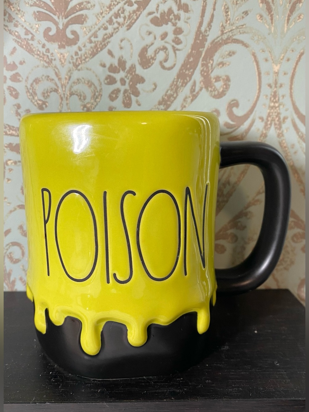 Rae Dunn ‘Poison' Ceramic Halloween Mug